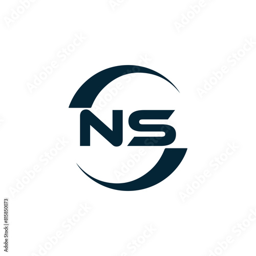 NS Letter Logo Design. Initial letters NS logo icon. Abstract letter NS N S minimal logo design template. N S Letter Design Vector with black Colors. NS logo, Free Download NS Letter Logo Design. Initial letters NS logo icon. Abstract letter NS N S minimal logo design template. N S Letter Design Vector with black Colors. NS logo, - GFXLoad