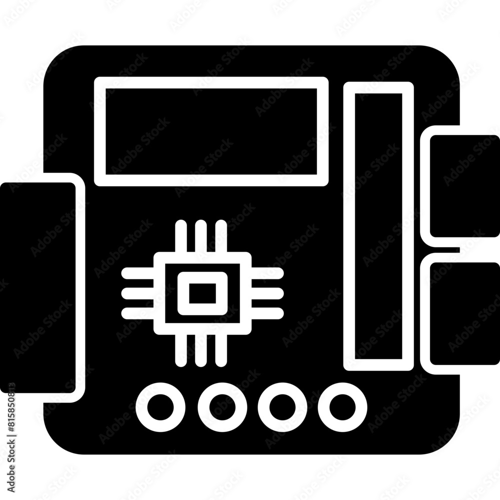 Accelerometer Sensor Icon Accelerometer Sensor Icon