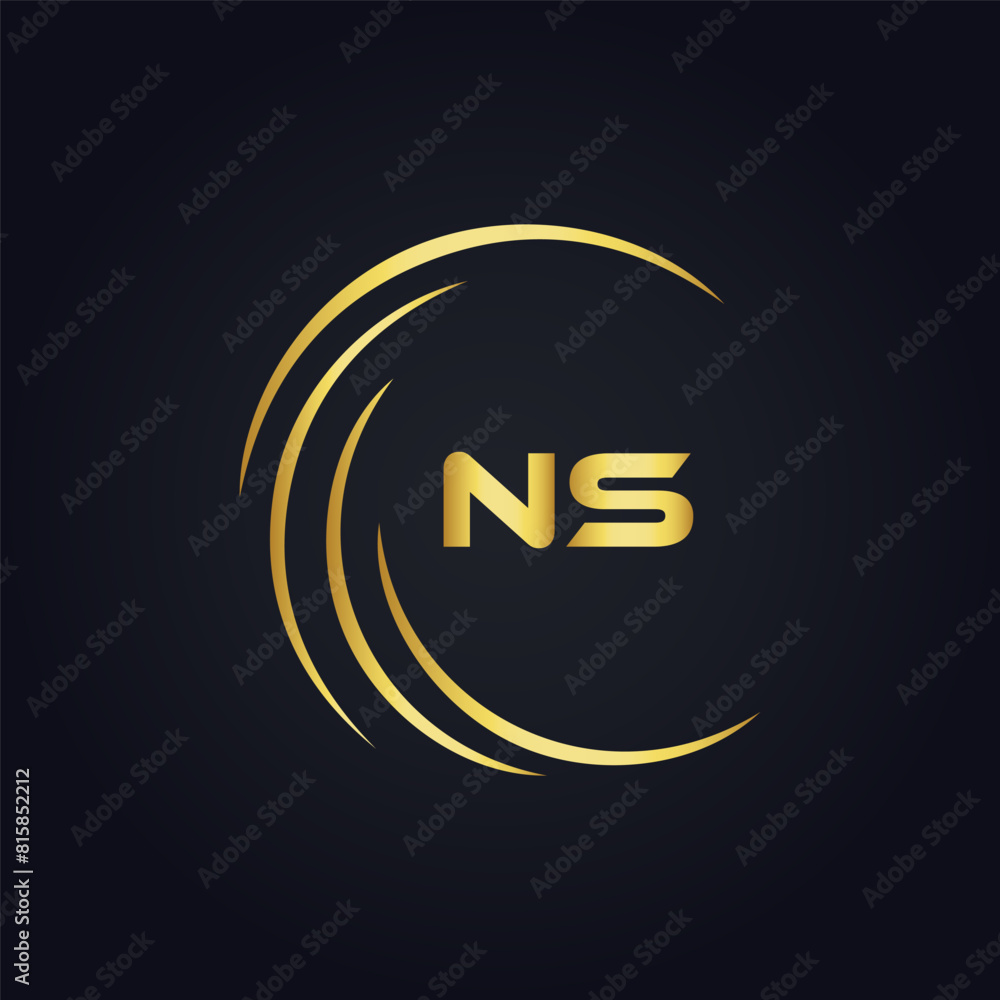NS Letter Logo Design. Initial letters NS logo icon. Abstract letter NS N S minimal logo design template. N S Letter Design Vector with black Colors. NS logo, NS Letter Logo Design. Initial letters NS logo icon. Abstract letter NS N S minimal logo design template. N S Letter Design Vector with black Colors. NS logo,