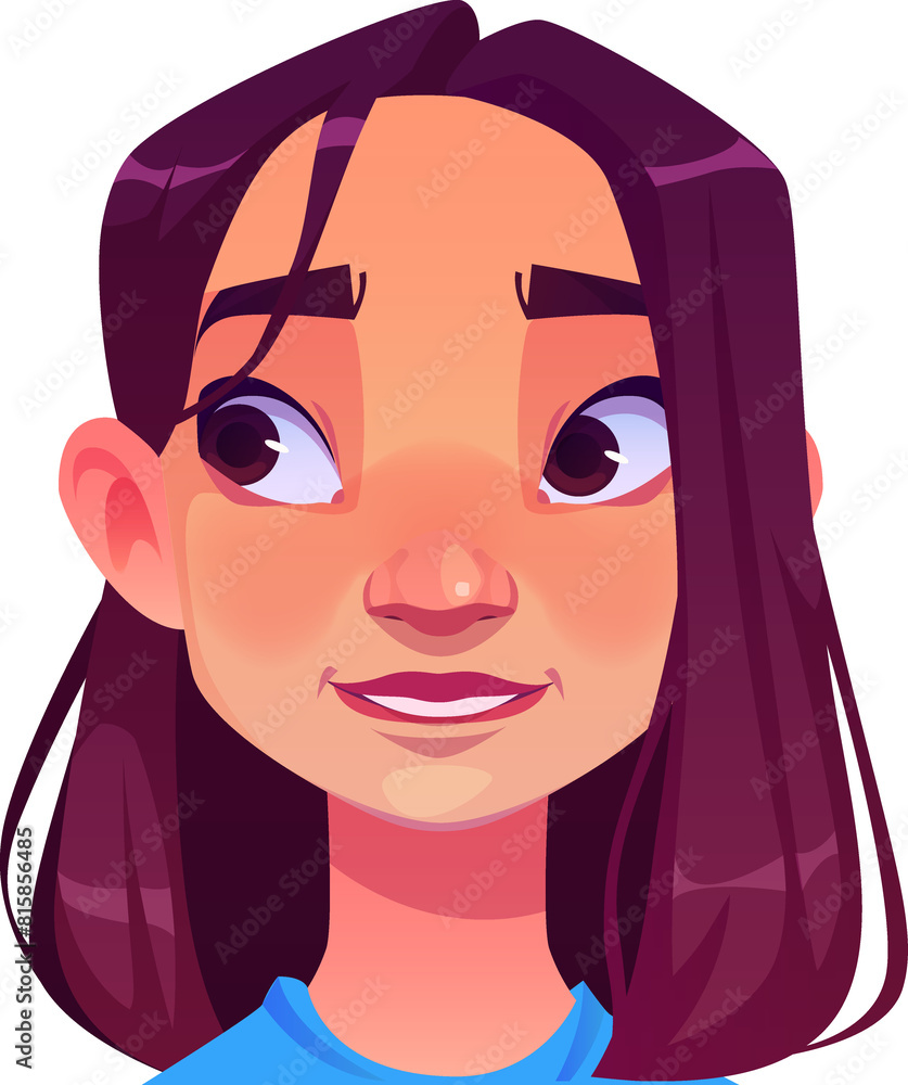 Shy Woman Face Shy Woman Face
