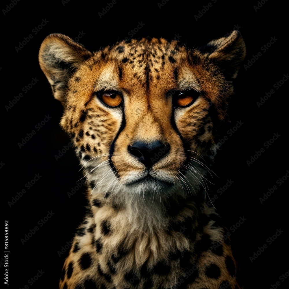 portrait Cheetah in the jungle portrait Cheetah in the jungle
