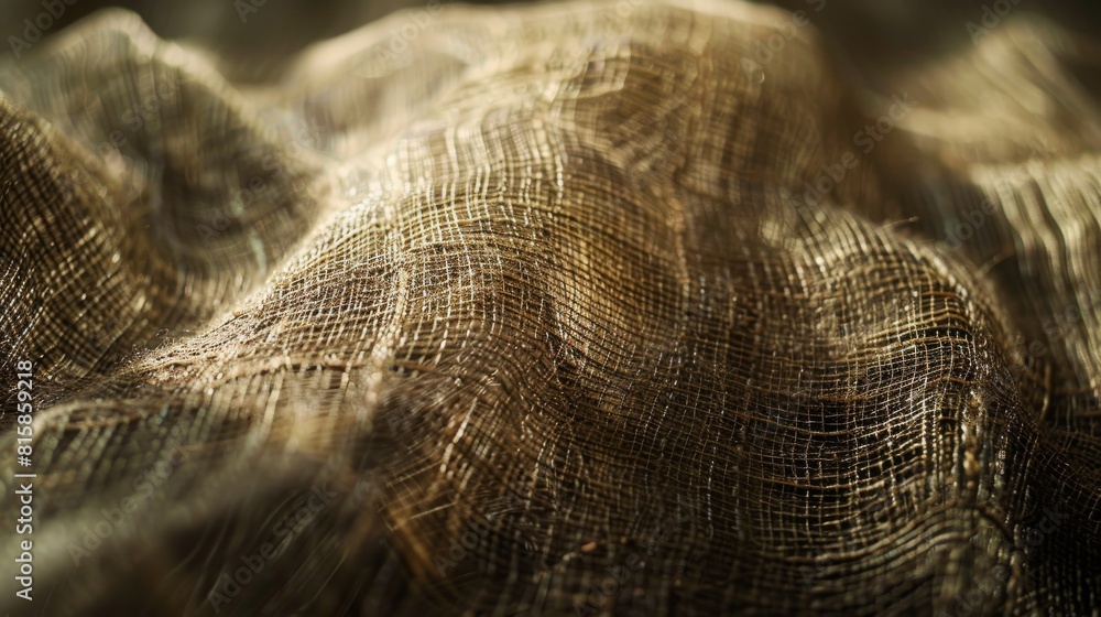 Golden Mesh Fabric Texture For Wedding Invitation Background Golden Mesh Fabric Texture For Wedding Invitation Background