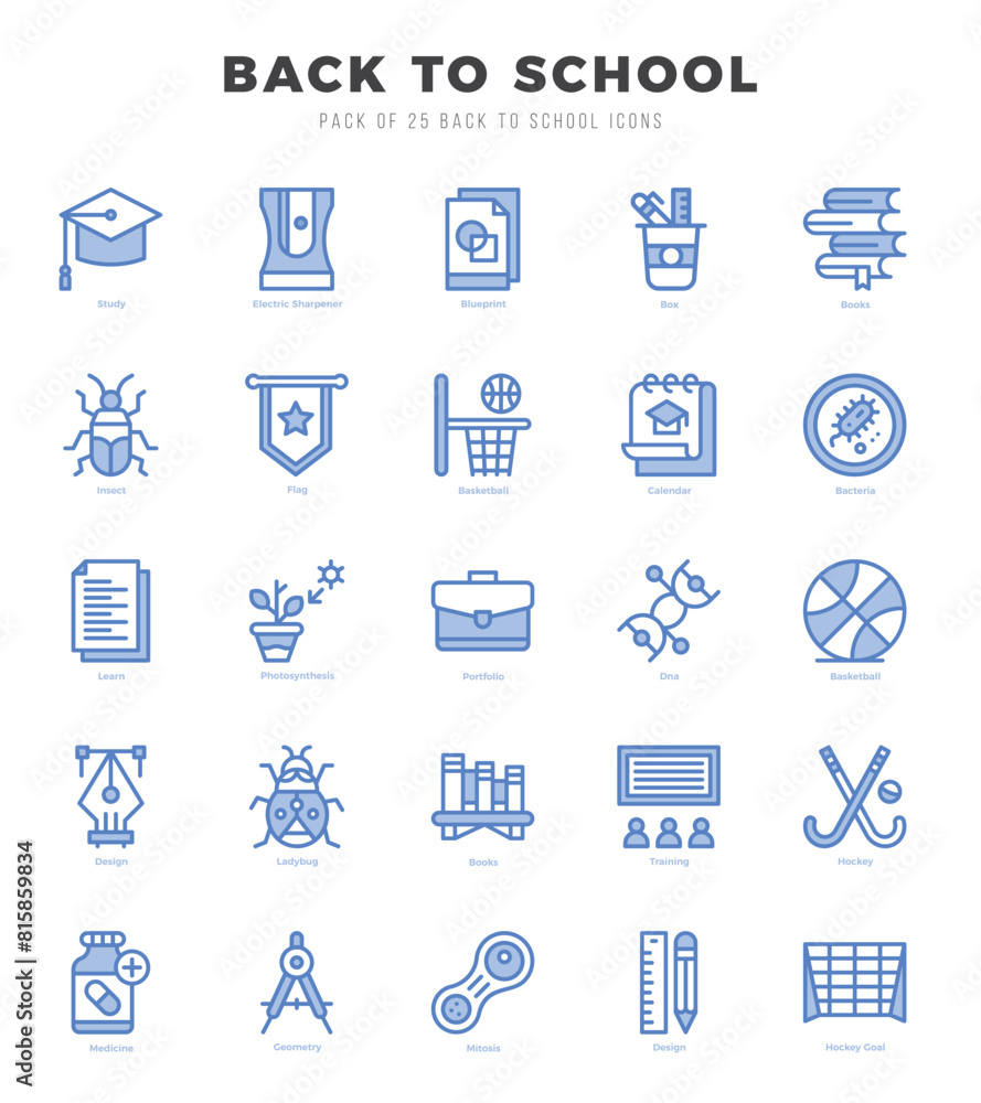 Back To School Icon Bundle 25 Icons for Websites and Apps Back To School Icon Bundle 25 Icons for Websites and Apps