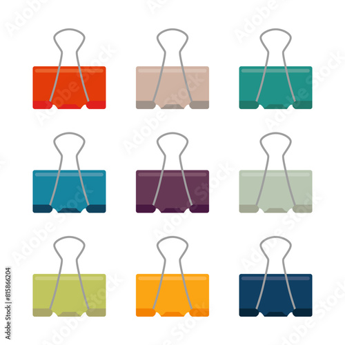 set of paper clips
