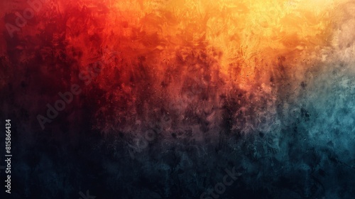 An abstract background with a grainy noise texture with a light neon glow  beige orange color  color gradient rough abstraction  bright light and glow template empty space and grainy noise layers