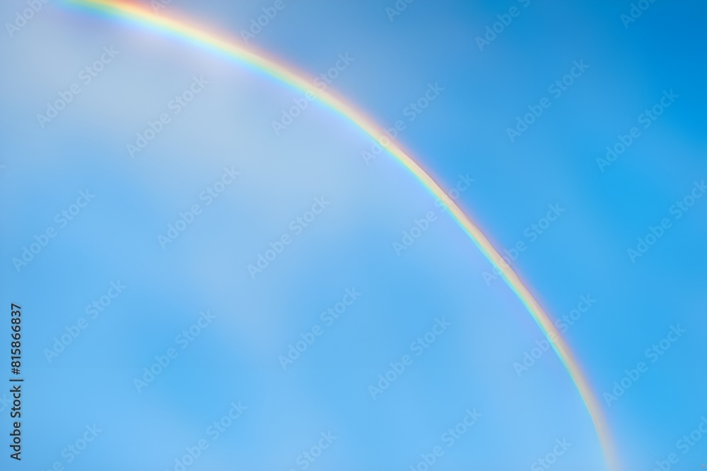 a rainbow in the sky a rainbow in the sky