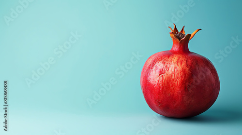 A beautiful and delicious pomegranate, perfect for eating or decorating.
