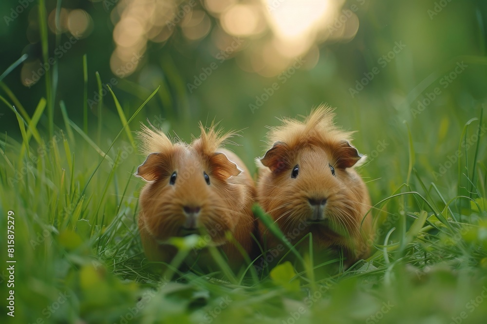 Cute adorable guinea pig close up Cute adorable guinea pig close up