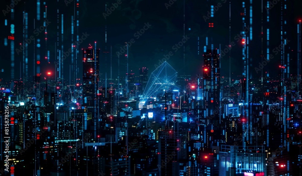 Background digital network in the world Background digital network in the world