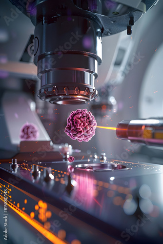 Precision Brachytherapy:Targeted Cancer Treatment with Advanced 3D Rendering and Cinematic Visuals