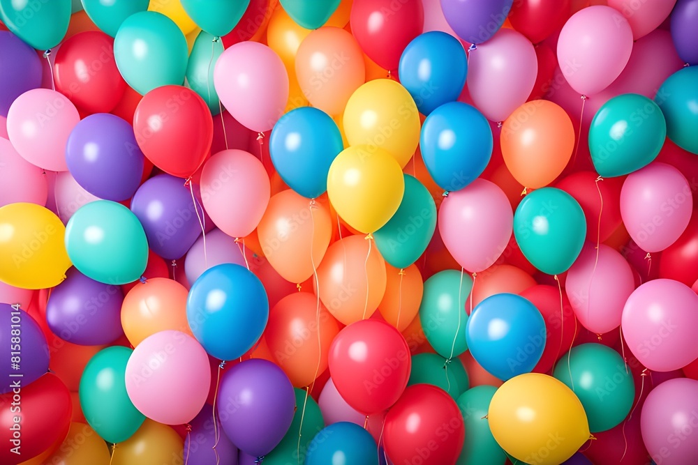Colorful party-like balloon Colorful party-like balloon