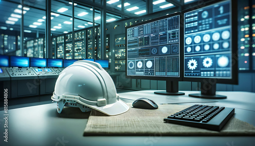 casque blanc, symbole de sécurité