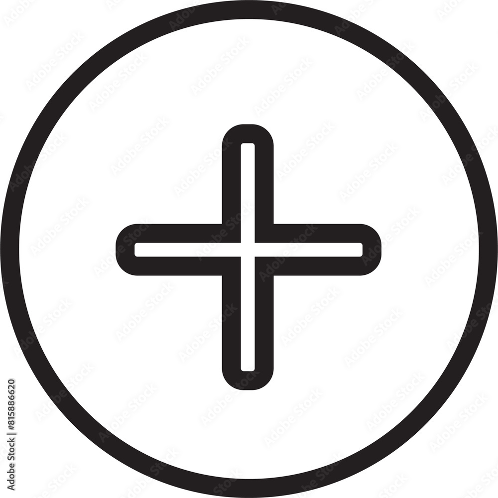 Obraz premium plus and cross