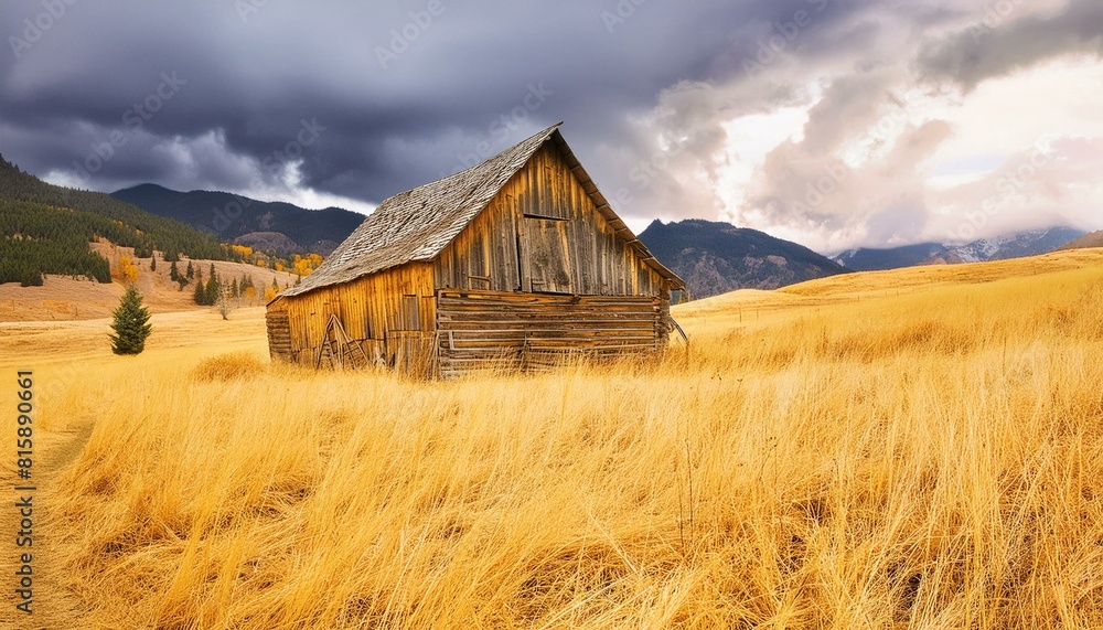 barn in the mountains barn in the mountains