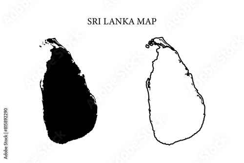 Sri Lanka region map