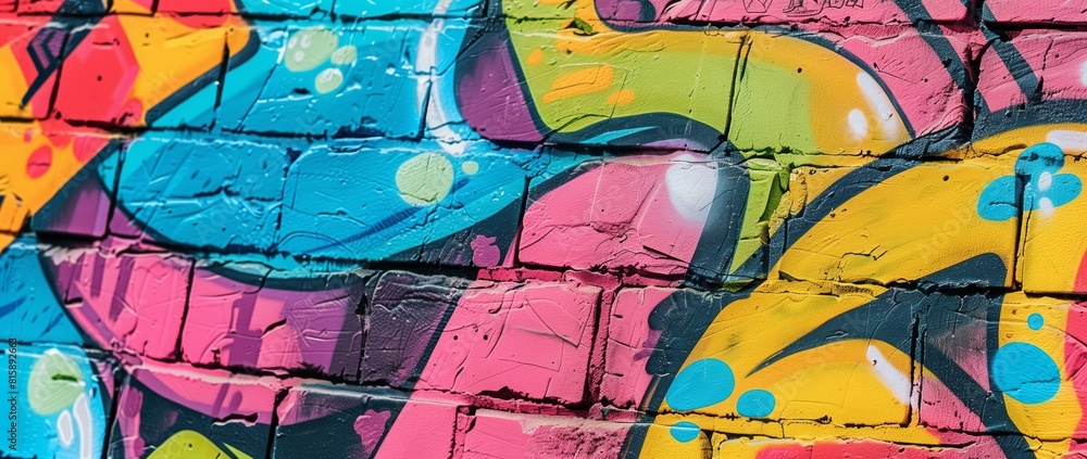 Graffiti wall background with colorful street art and urban graffiti on the walls. Street style Graffiti wall background with colorful street art and urban graffiti on the walls. Street style