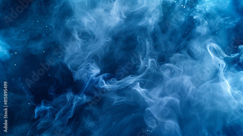 minimalistic abstract smokey backgrounds with indigo flashing lights, featuring abstract smokey backgrounds © M Arif