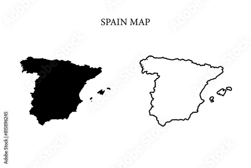 Spain region map