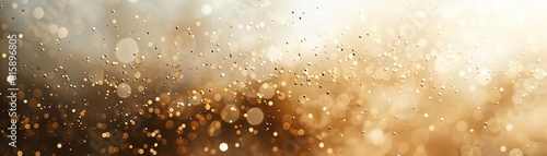 Golden glitter texture for festive background. photo