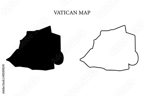 Vatican region map