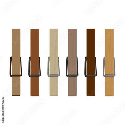 wooden clothespin