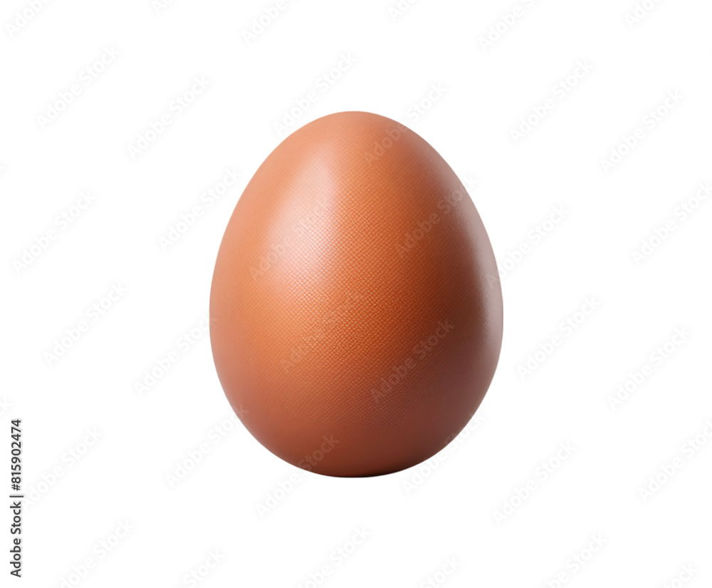 Single chicken egg isolated on transparent background Ai generative. Single chicken egg isolated on transparent background Ai generative.