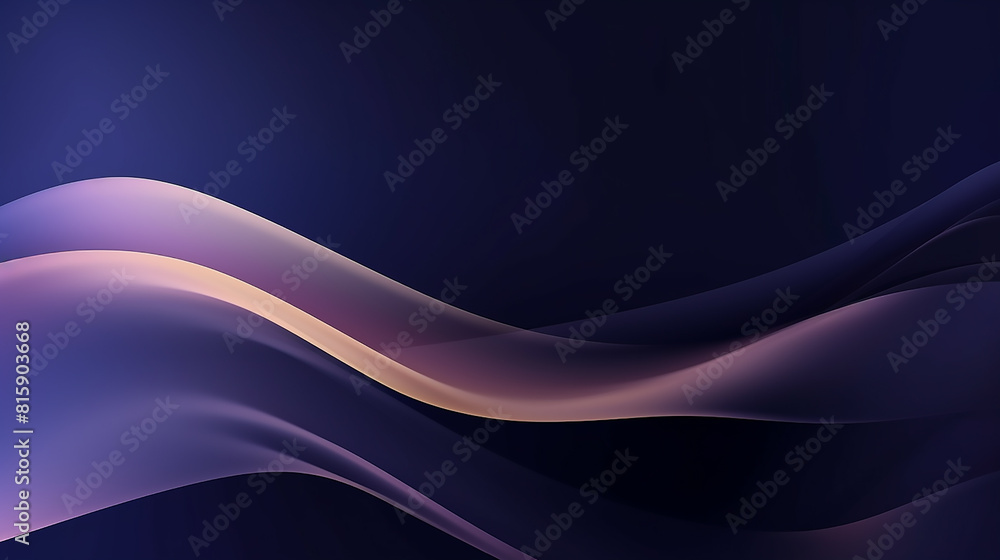 Fototapeta premium Abstract wave gradient Modern Background.