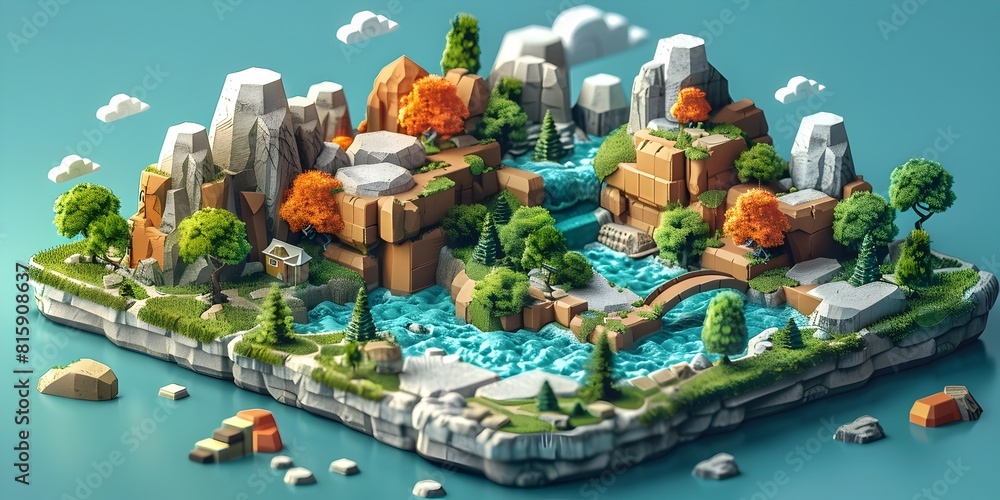 Mythical Landscapes and Environmental Puzzles An Adventure Filled Mobile Game Concept Mythical Landscapes and Environmental Puzzles An Adventure Filled Mobile Game Concept