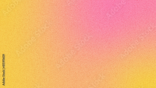colour combination of  yellow and pink  noisy grain background texture for cover, header, poster ,design.