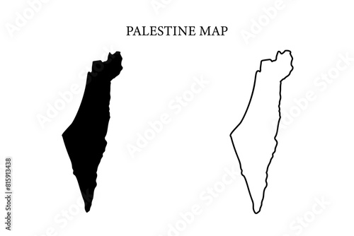 Palestine region map