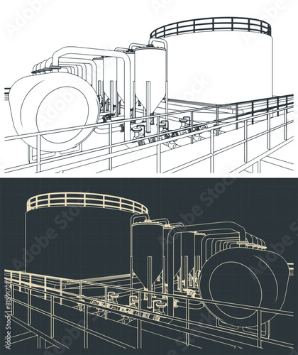 Refinery blueprints