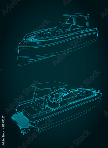 Speedboat sketches