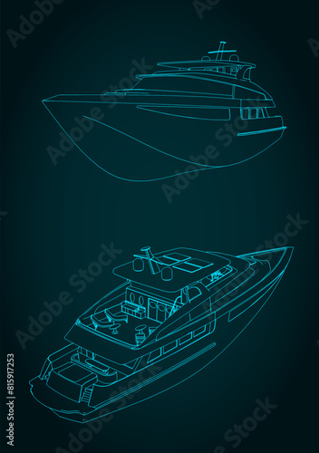 Yacht drawings