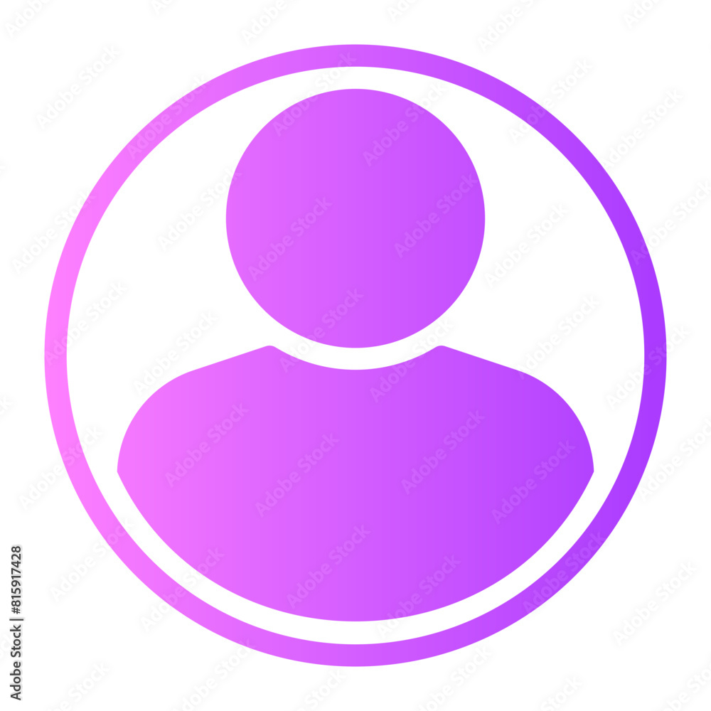 account gradient icon account gradient icon
