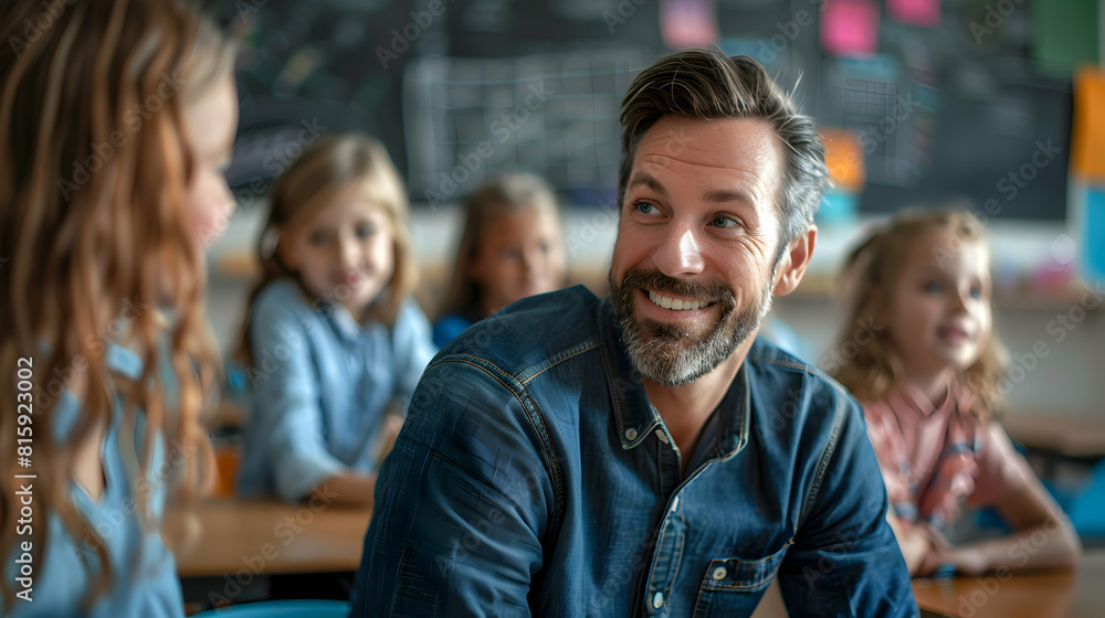 A supportive parent using positive gestures to boost a child s school presentation with encouraging body language and effective parenting in an educational setting A supportive parent using positive gestures to boost a child s school presentation with encouraging body language and effective parenting in an educational setting