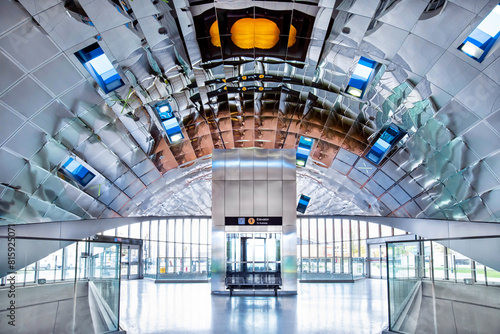 Vaughan Subway Station bus arrival and depart area