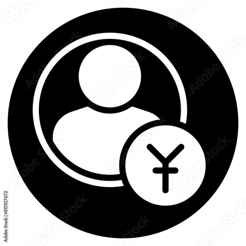 yen glyph icon