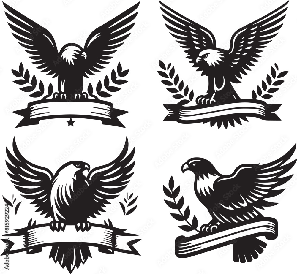 Obraz premium falcon vector ilastration