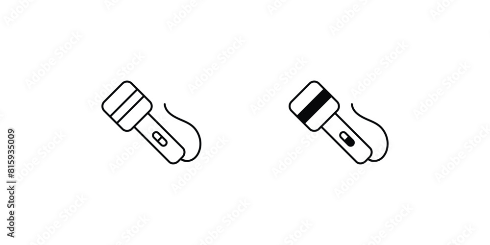mic icon with white background vector stock illustration mic icon with white background vector stock illustration