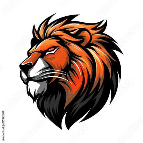 Wallpaper Mural illustration of the gaming lion mascot logo Torontodigital.ca