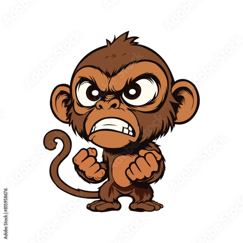 Monkey logo design  vector logo design  illustration 