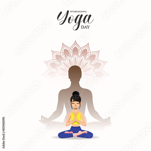 international yoga day. vector. illustration, international yoga day poster, social media post. yoga day. happy international yoga day, poster, post, yoga body posture, yoga day poster, Yoga day post