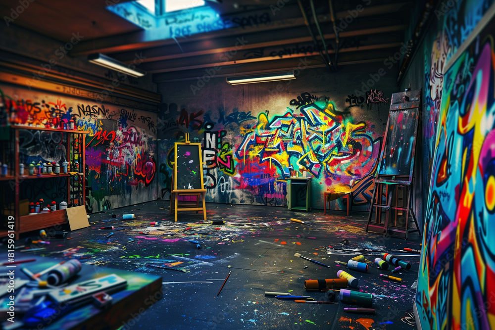 graffiti art studio