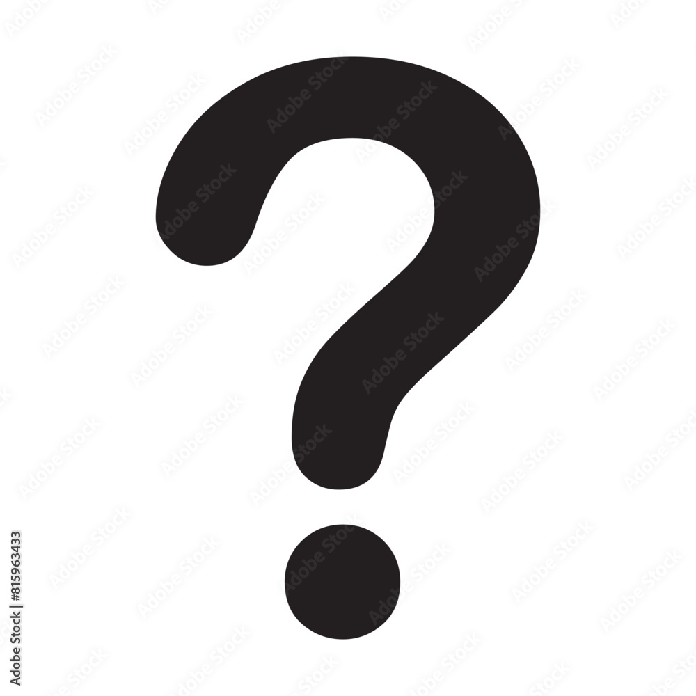 Question mark symbol. isolated on white background. Vector illustration. EPS 10 Question mark symbol. isolated on white background. Vector illustration. EPS 10