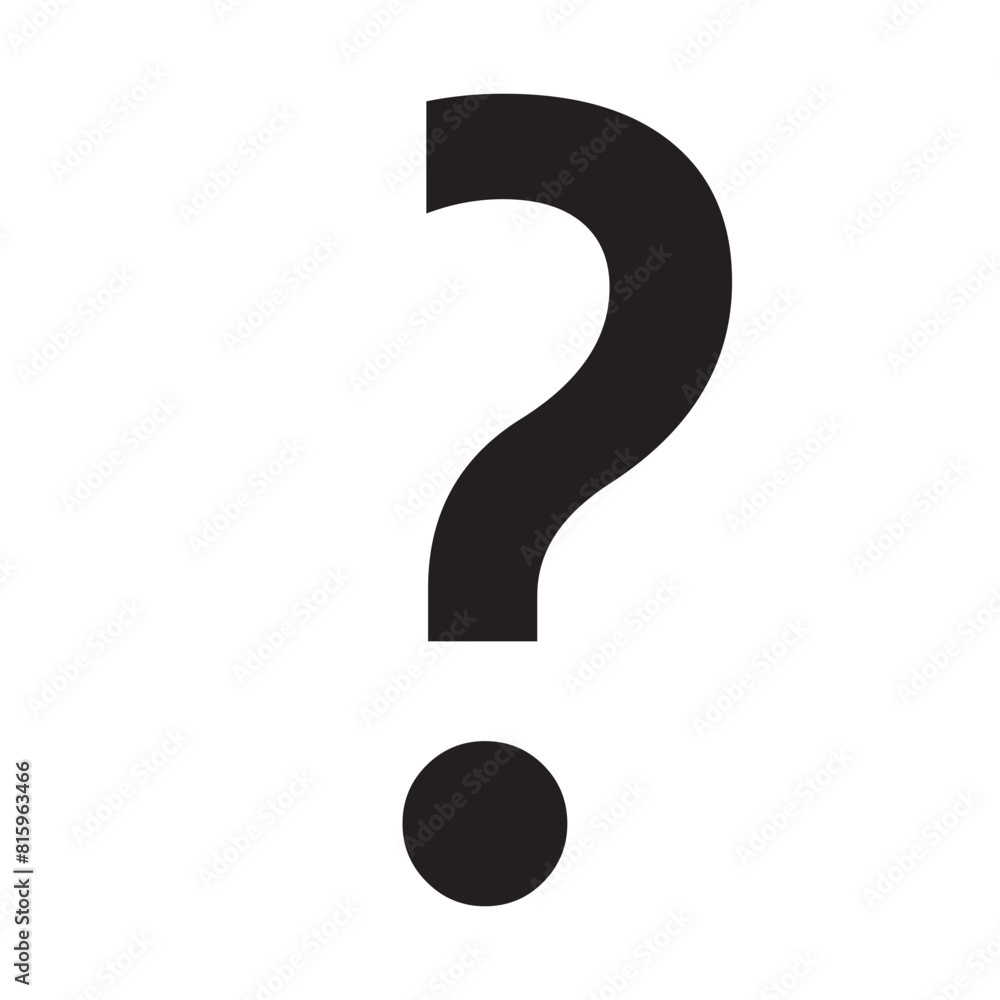 Question mark symbol. isolated on white background. Vector illustration. EPS 10 Question mark symbol. isolated on white background. Vector illustration. EPS 10