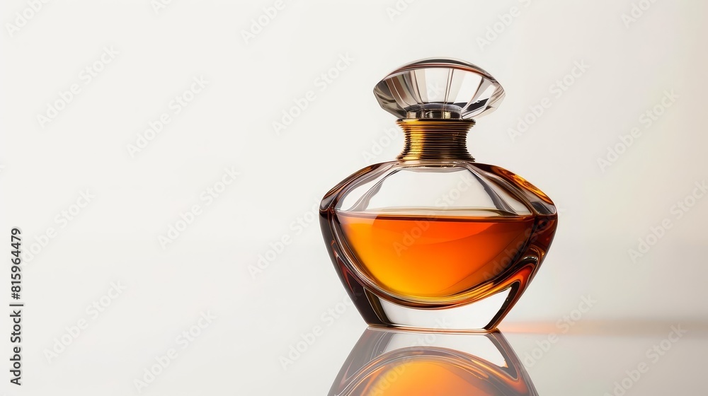 elegant perfume bottle isolated on pure white background luxury fragrance product photography elegant perfume bottle isolated on pure white background luxury fragrance product photography
