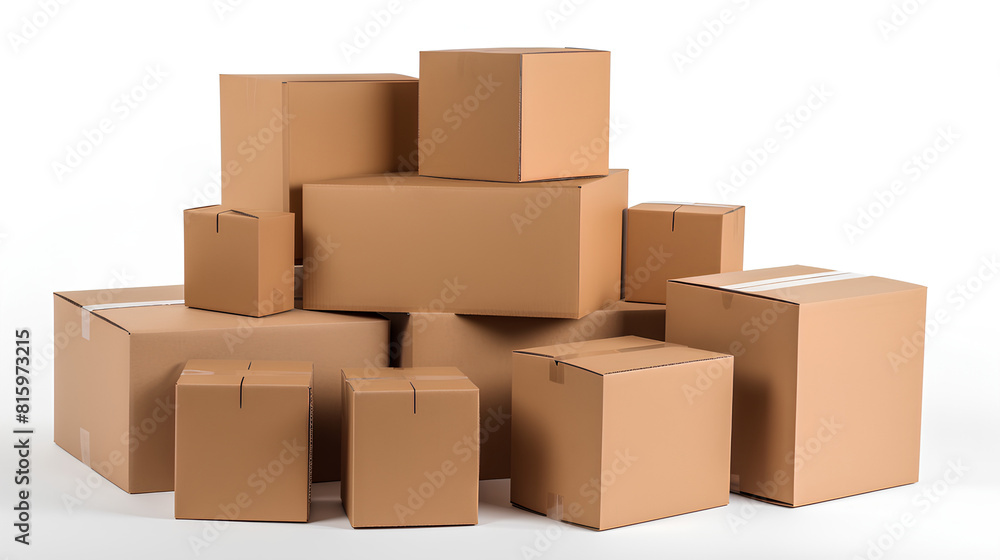 stack of boxes stack of boxes