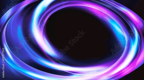 abstract blue background with circles photo