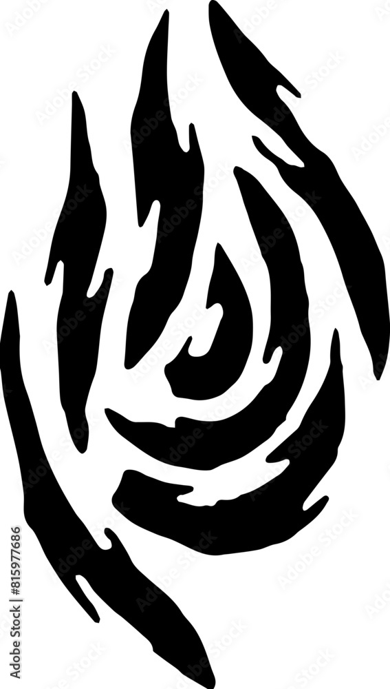 Fire Handmade Tribal Vector Shape - Fire symbol logo Icon Element for Graphic Design and Artistic Project Fire Handmade Tribal Vector Shape - Fire symbol logo Icon Element for Graphic Design and Artistic Project