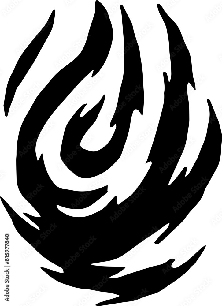 Fire Handmade Tribal Vector Shape - Fire symbol logo Icon Element for Graphic Design and Artistic Project Fire Handmade Tribal Vector Shape - Fire symbol logo Icon Element for Graphic Design and Artistic Project